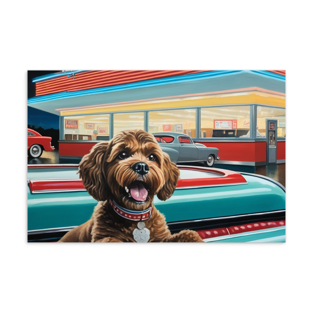 PugMug Custom Lily Postcard