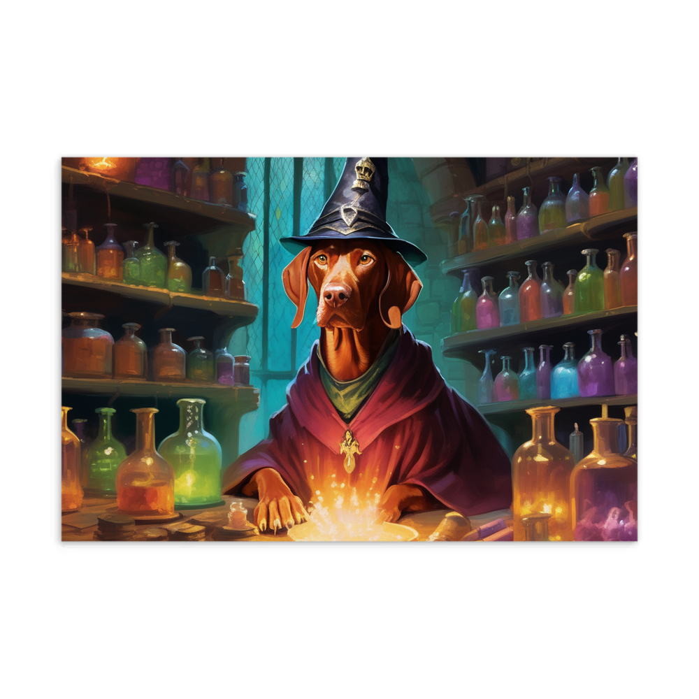 PugMug Custom Vizsla Postcard