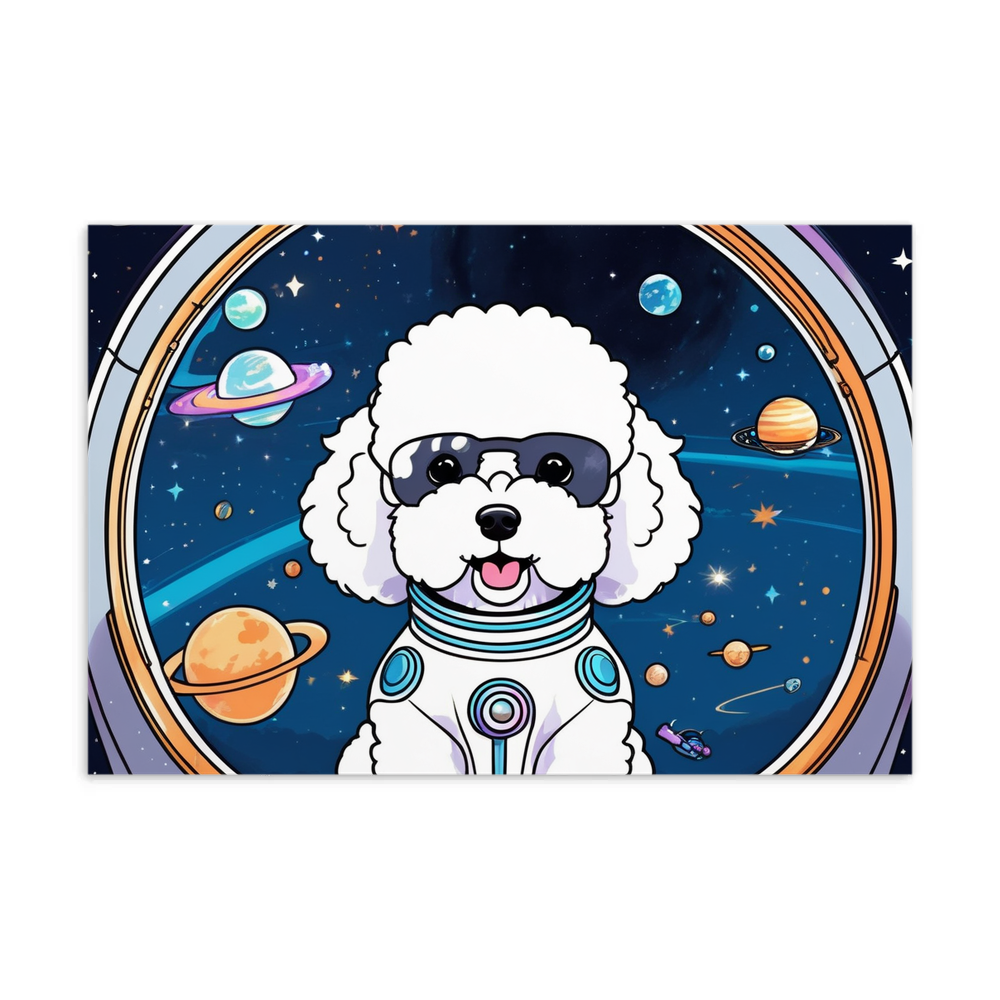 PugMug Custom Bichons Frise Postcard