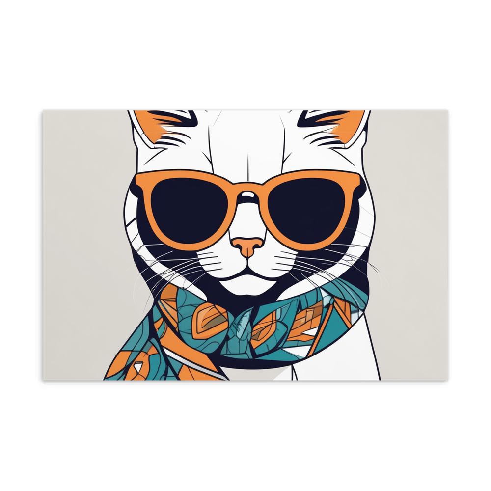 PugMug Custom White Exotic Cat Postcard