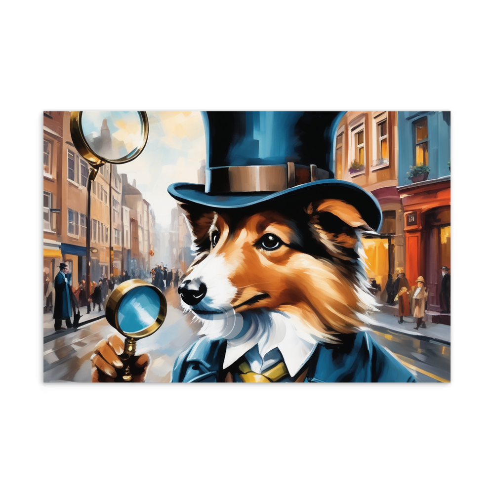 PugMug Custom Shetland Sheepdog Postcard