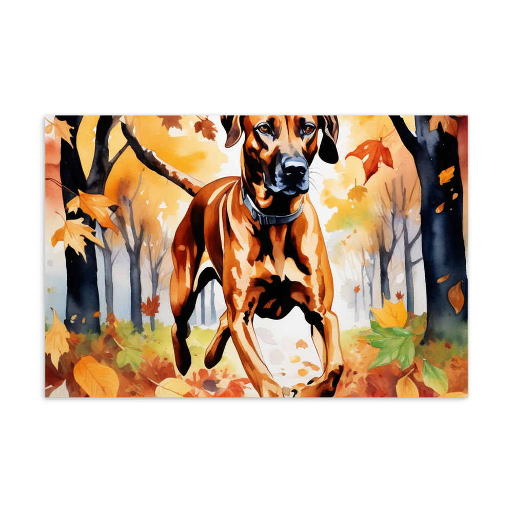 PugMug Custom Rhodesian Ridgeback Postcard