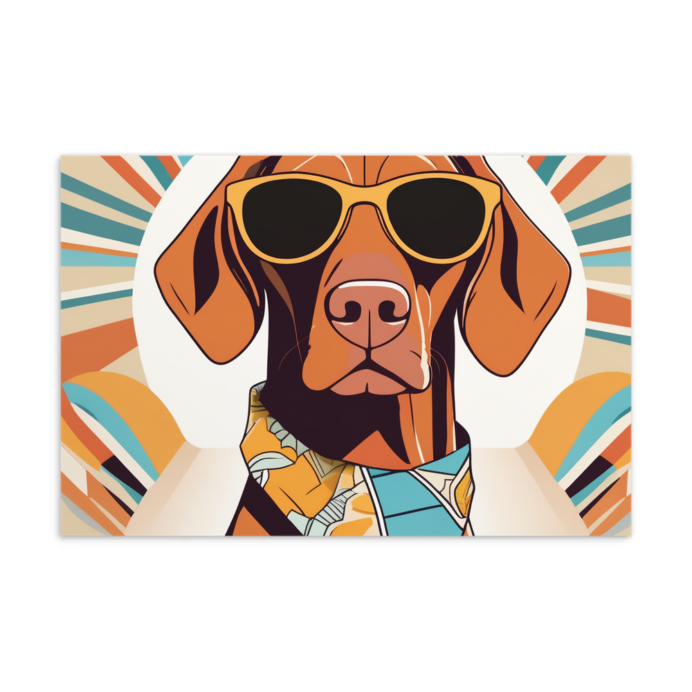 PugMug Custom Vizsla Postcard