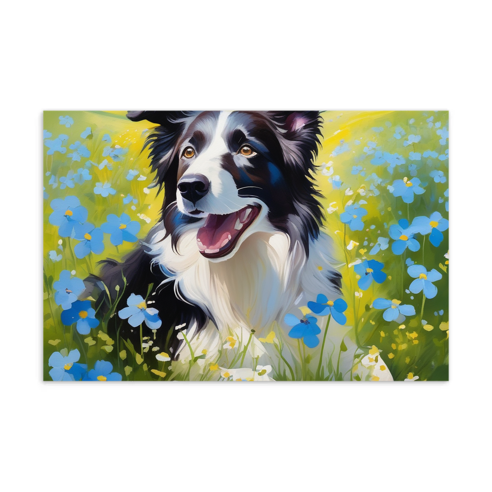 PugMug Custom Border Collie Postcard