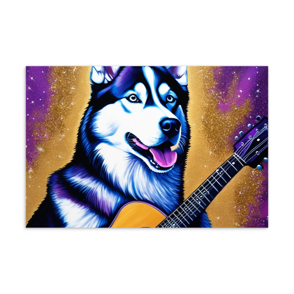 PugMug Custom Siberian Husky Postcard