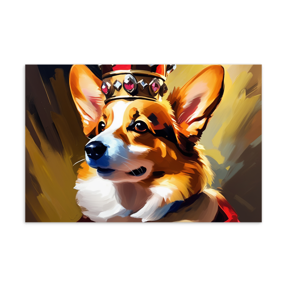 PugMug Custom Pembroke Welsh Corgi Postcard