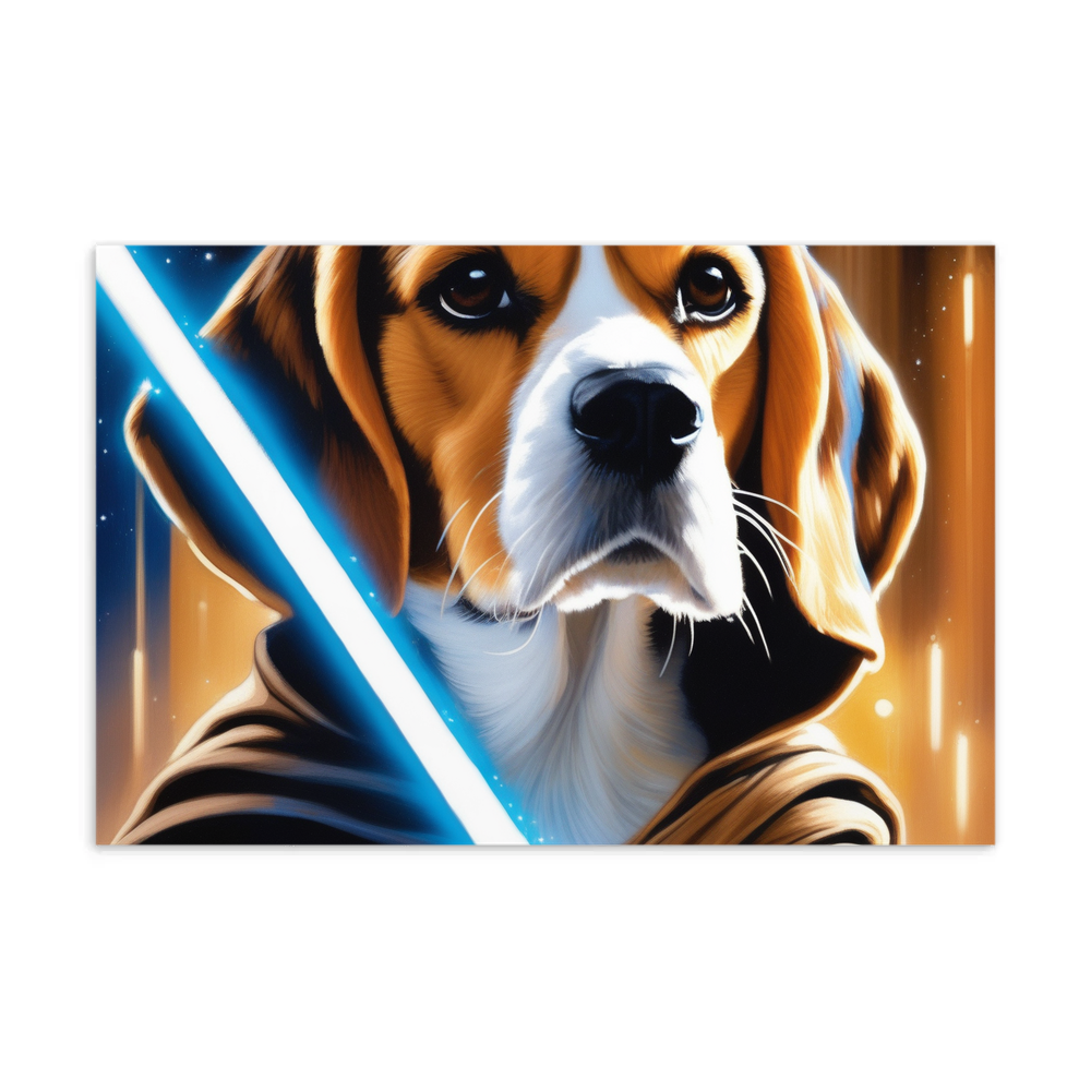 PugMug Custom Beagle Postcard