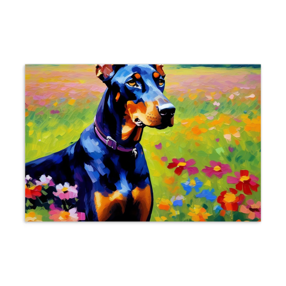 PugMug Custom Doberman Pinscher Postcard