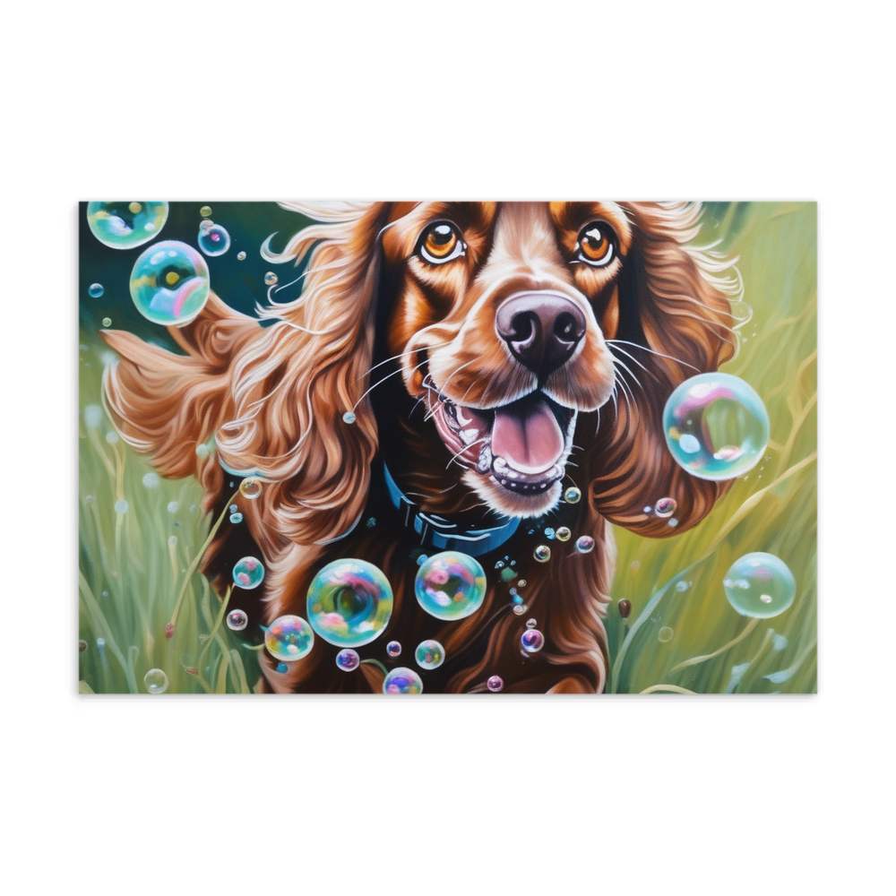 PugMug Custom Cocker Spaniel Postcard