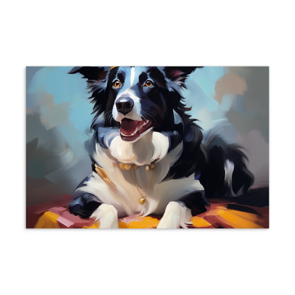 PugMug Custom Border Collie Postcard