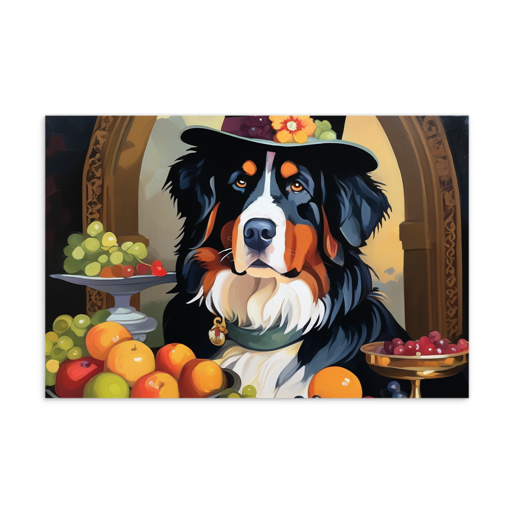 PugMug Custom Bernese Mountain Dog Postcard