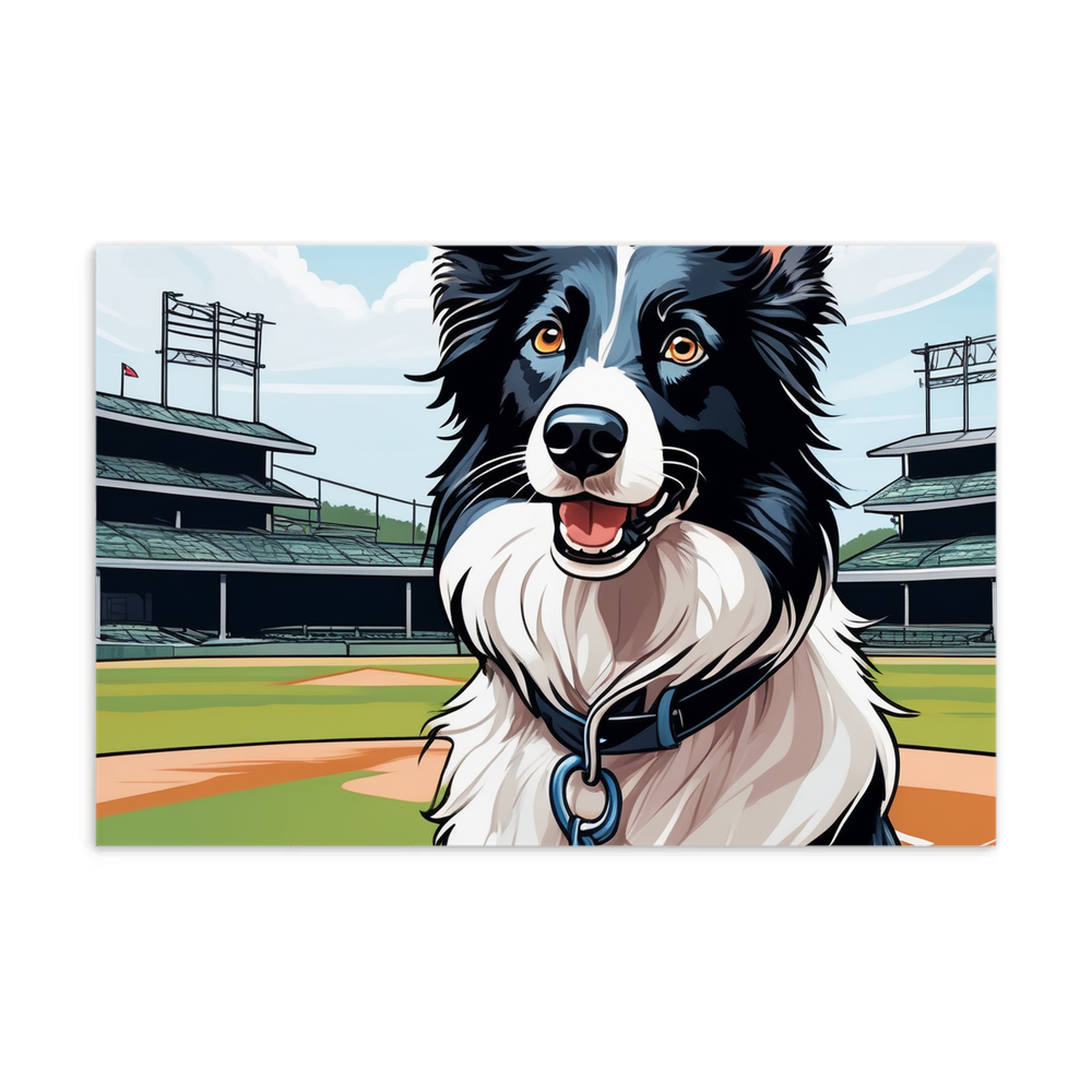 PugMug Custom Border Collie Postcard