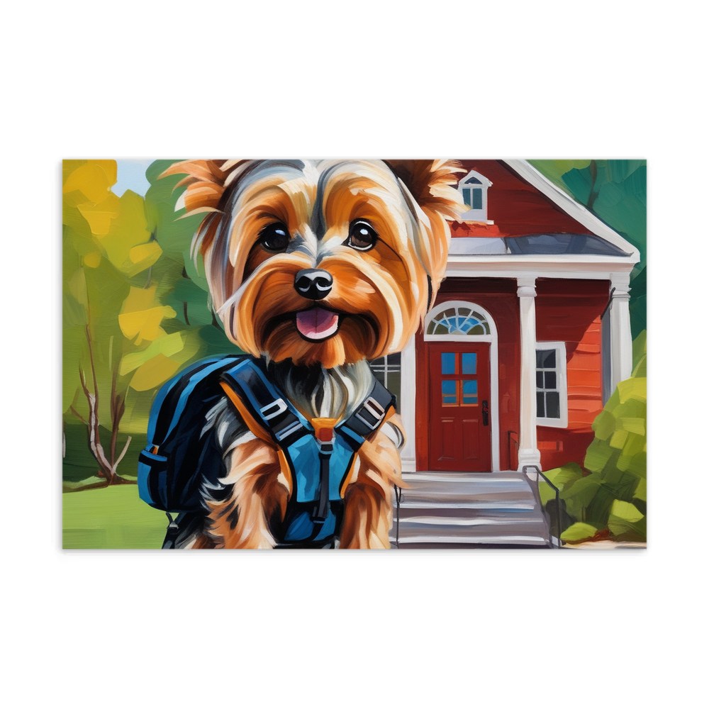PugMug Custom Yorkshire Terrier Postcard