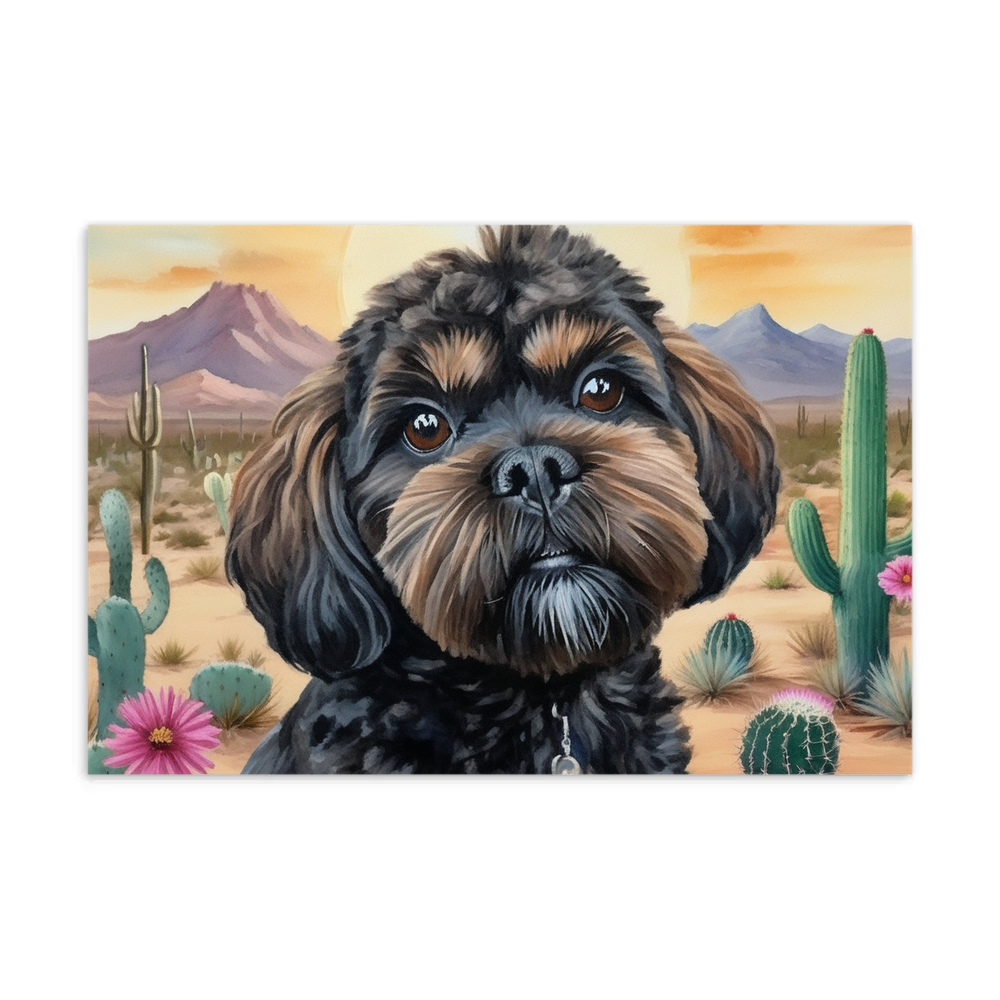 PugMug Custom Lily Postcard