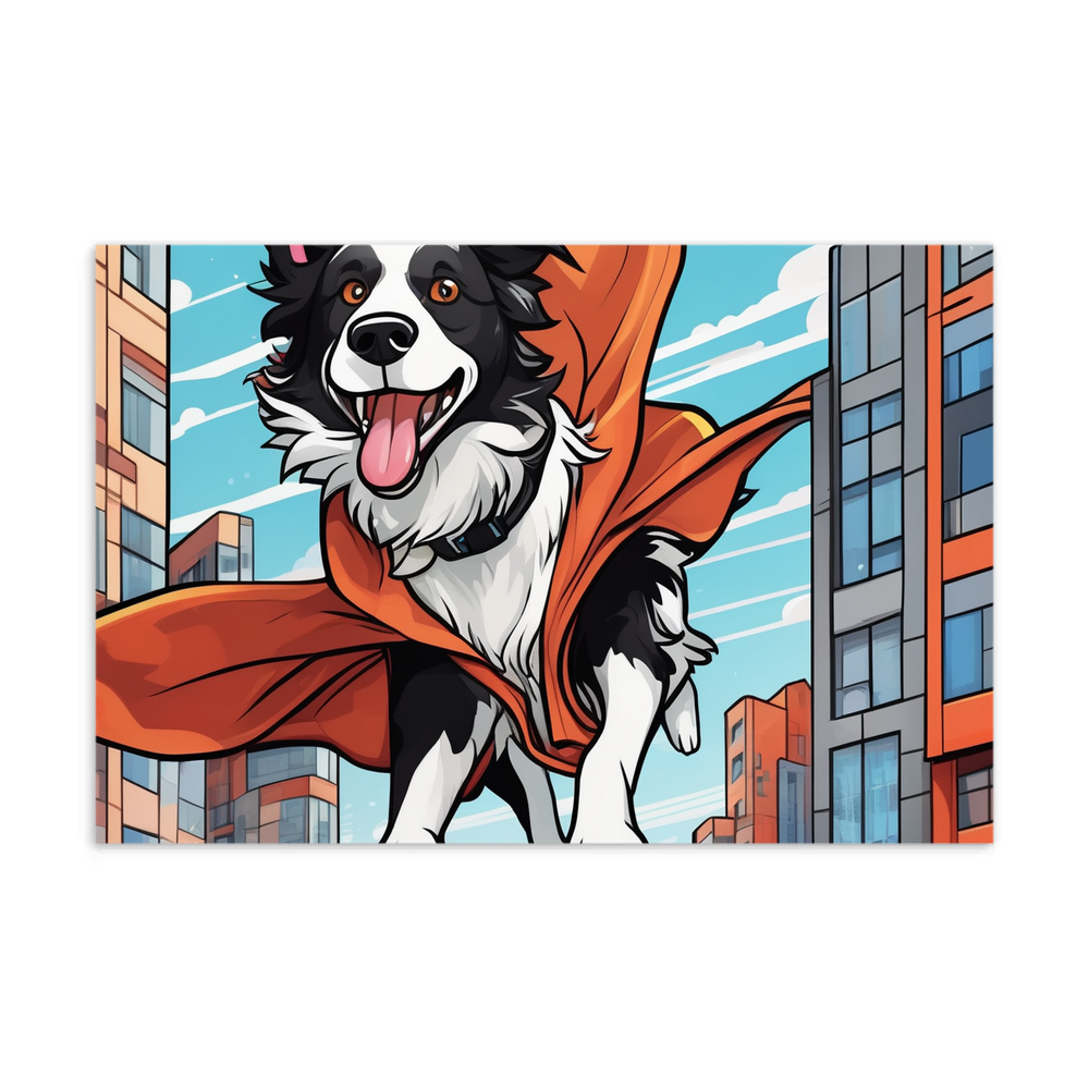 PugMug Custom Border Collie Postcard