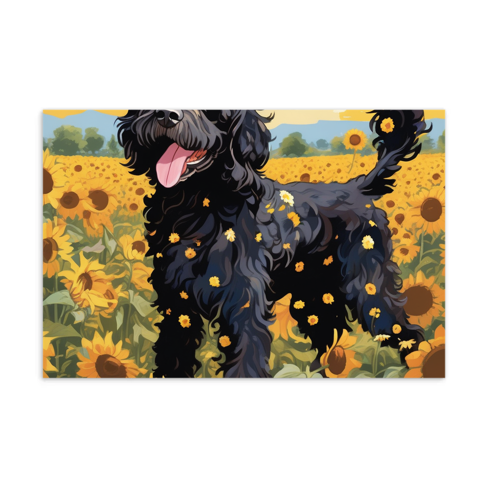 PugMug Custom Portuguese Water Dog Postcard