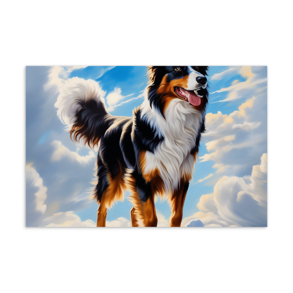 PugMug Custom Miniature American Shepherd Postcard