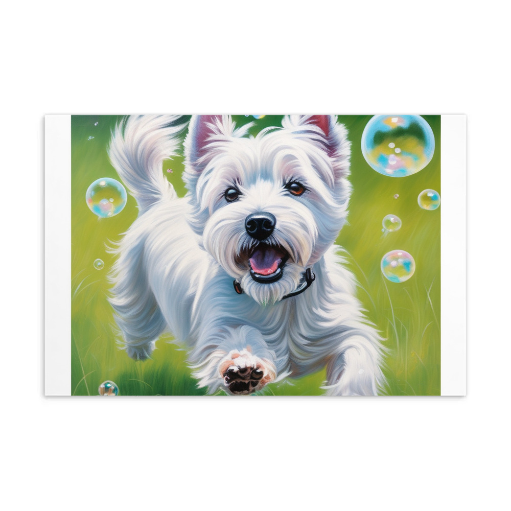 PugMug Custom West Highland White Terrier Postcard