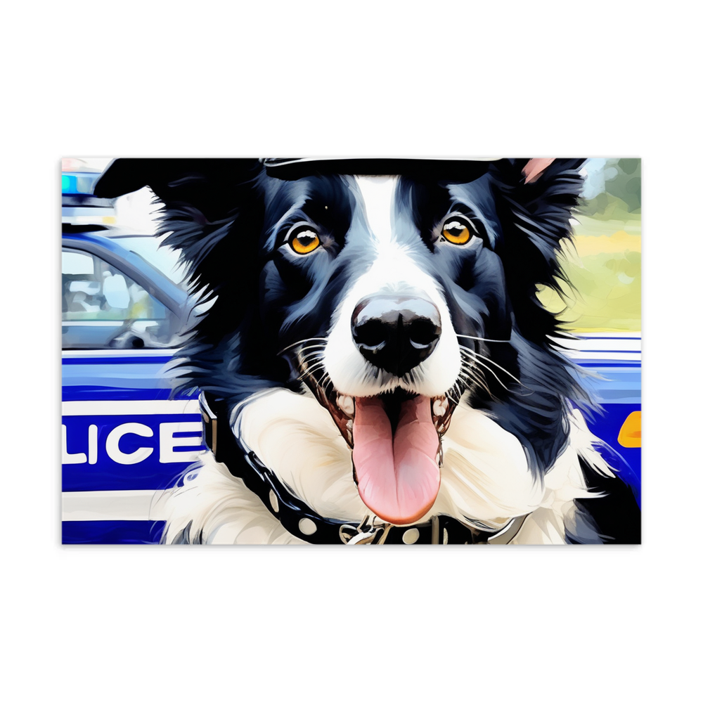 PugMug Custom Border Collie Postcard