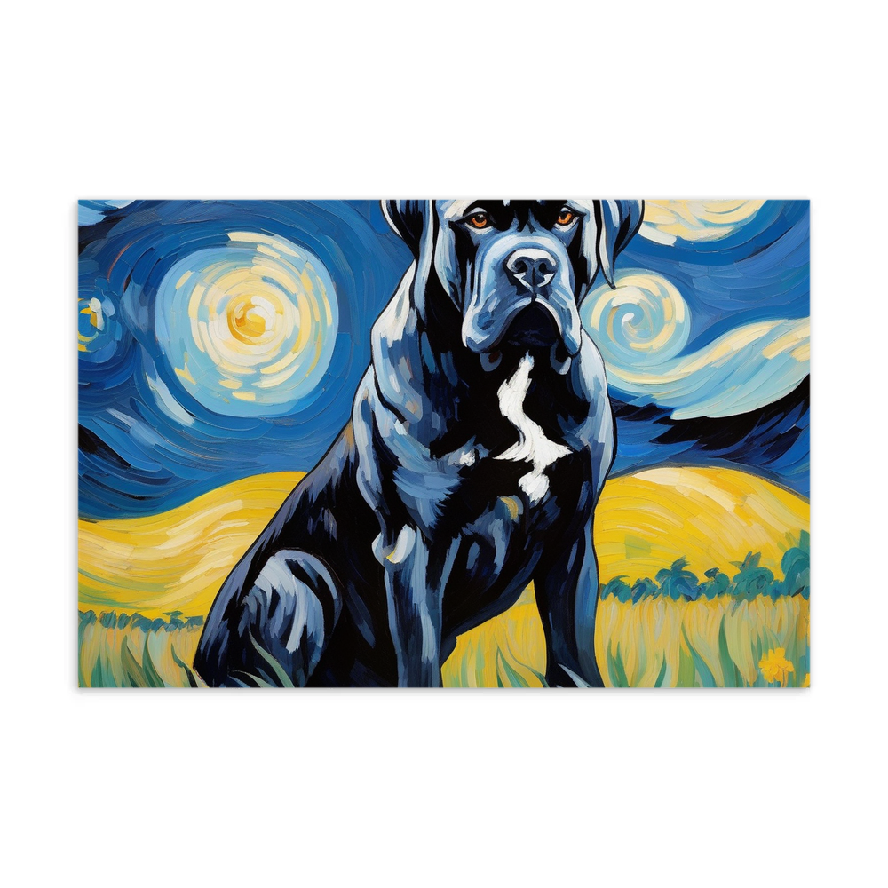 PugMug Custom Cane Corso Postcard