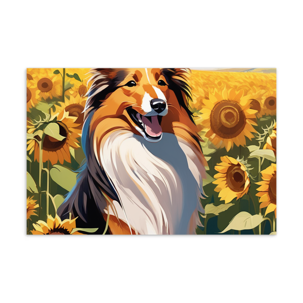 PugMug Custom Shetland Sheepdog Postcard