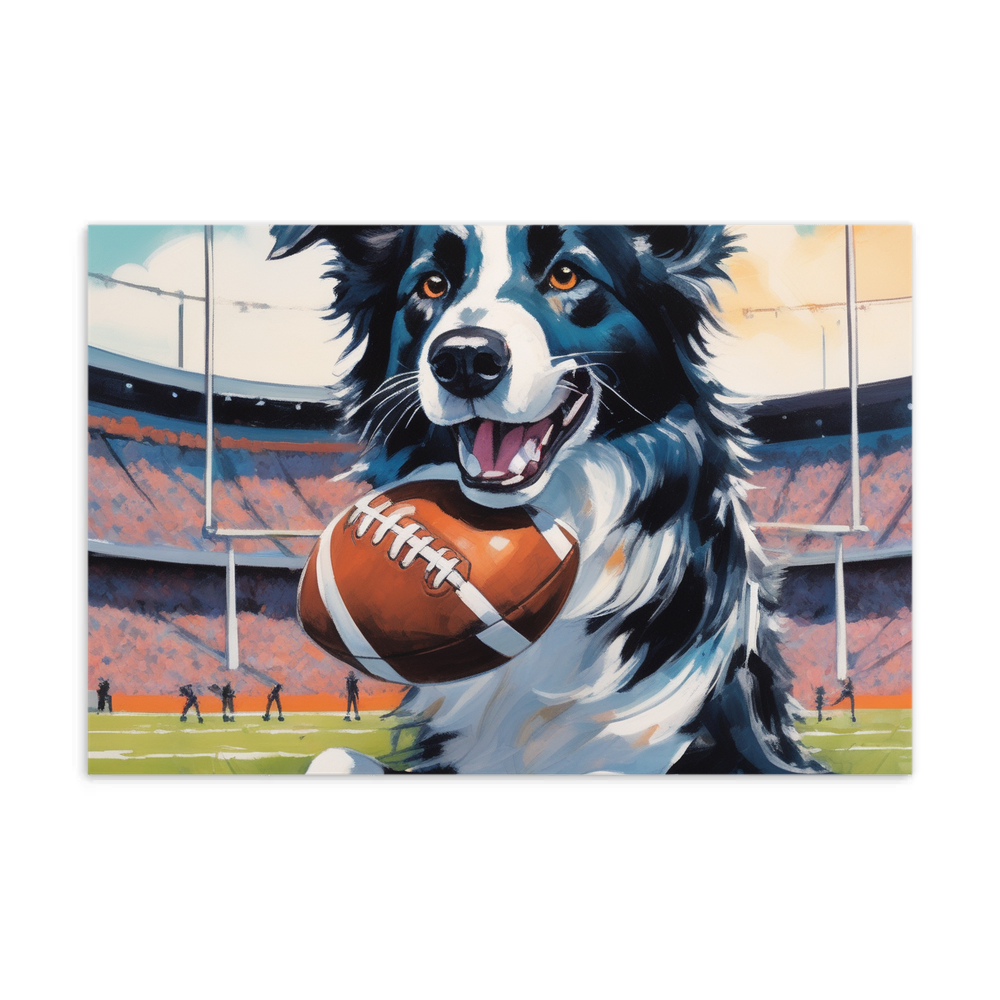 PugMug Custom Border Collie Postcard