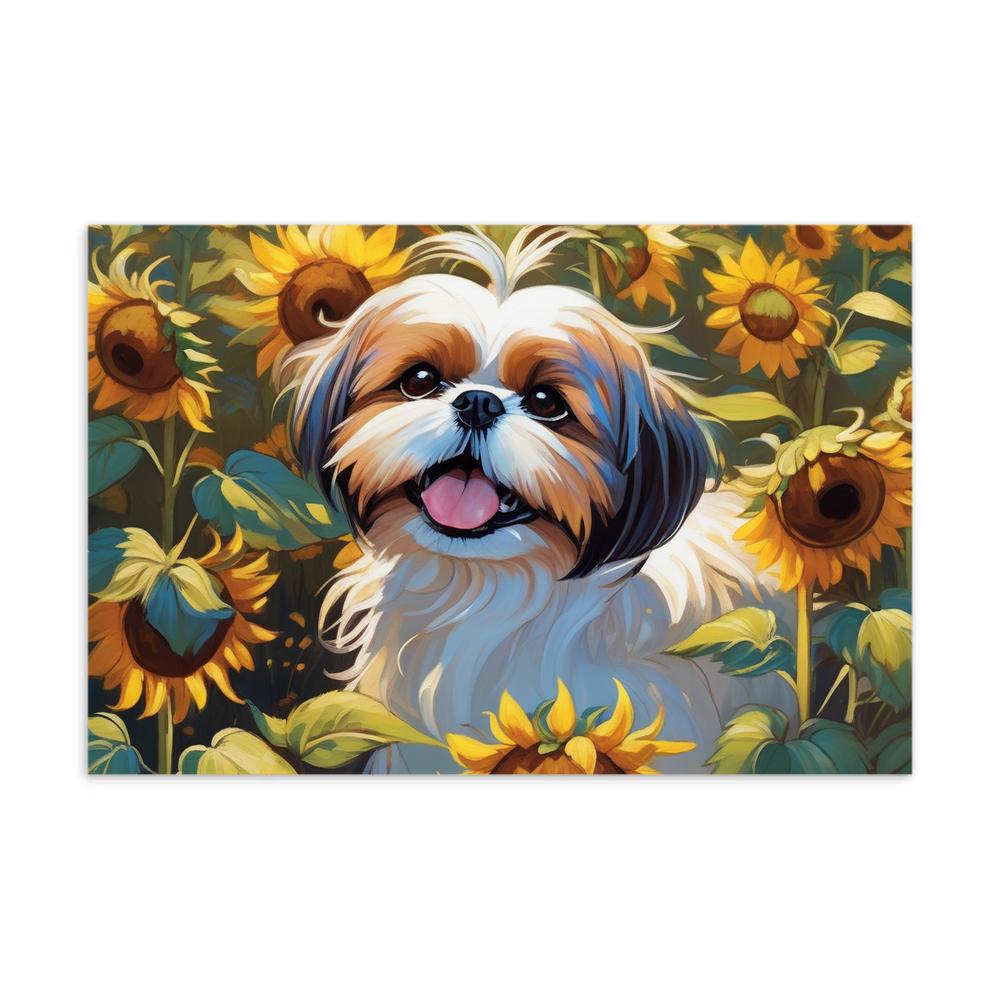 PugMug Custom Shih Tzu Postcard