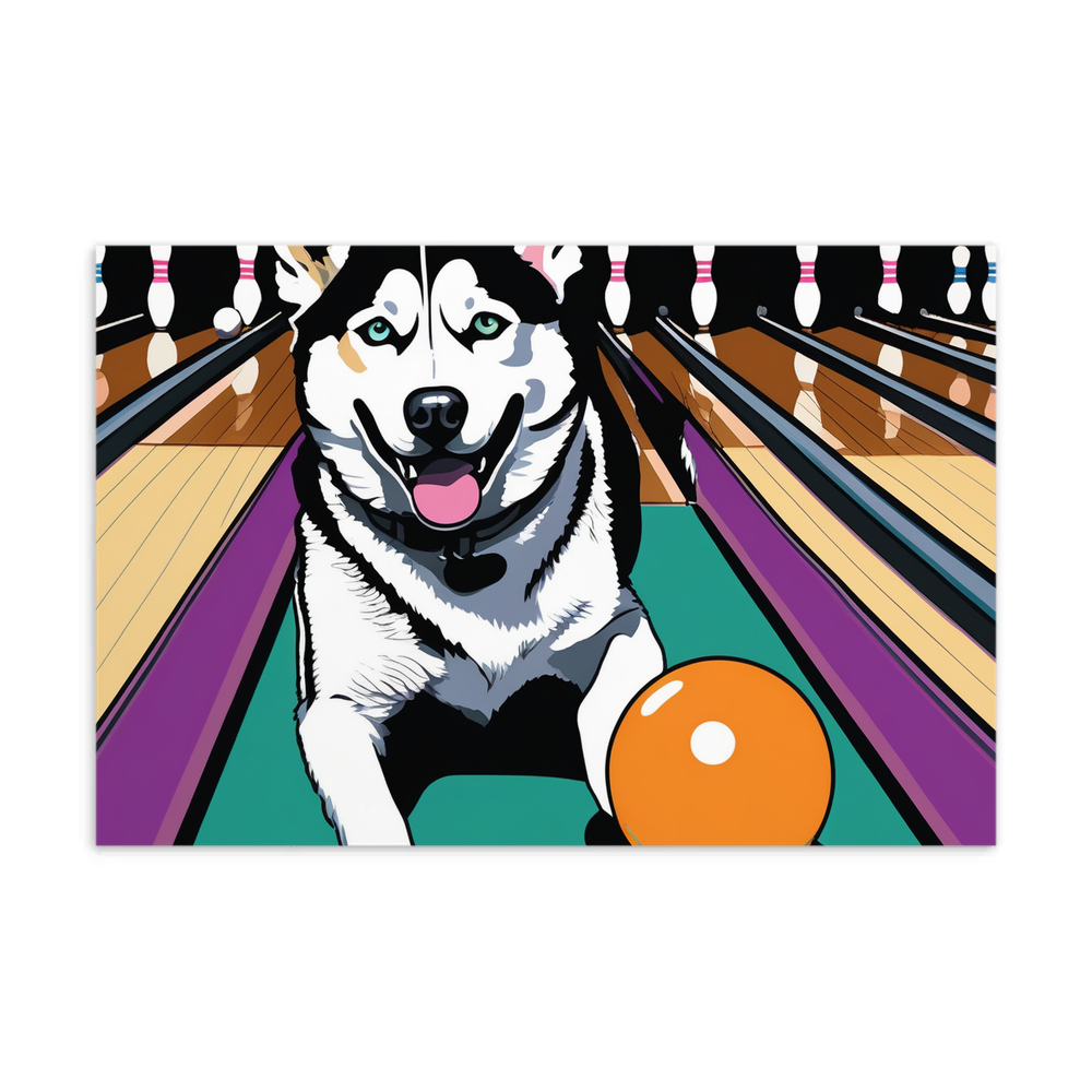 PugMug Custom Siberian Husky Postcard