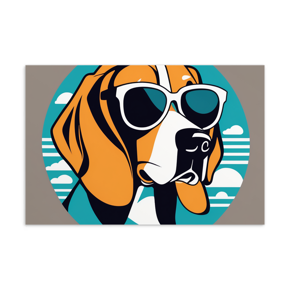 PugMug Custom Beagle Postcard