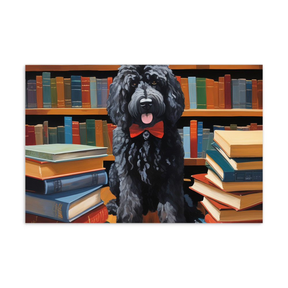 PugMug Custom Portuguese Water Dog Postcard