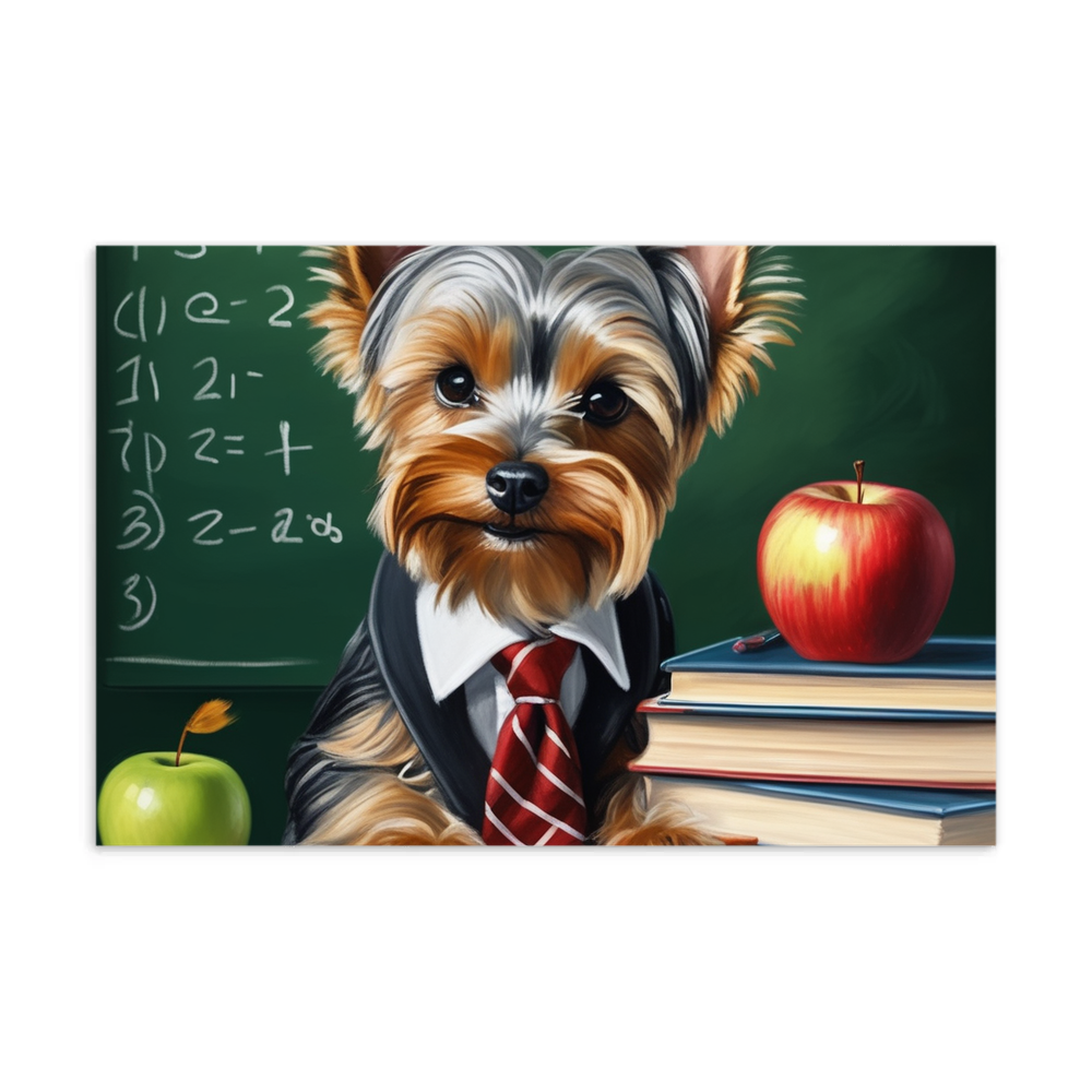 PugMug Custom Yorkshire Terrier Postcard