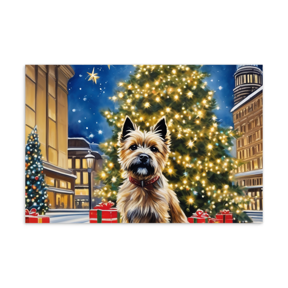 PugMug Custom Cairn Terrier Postcard