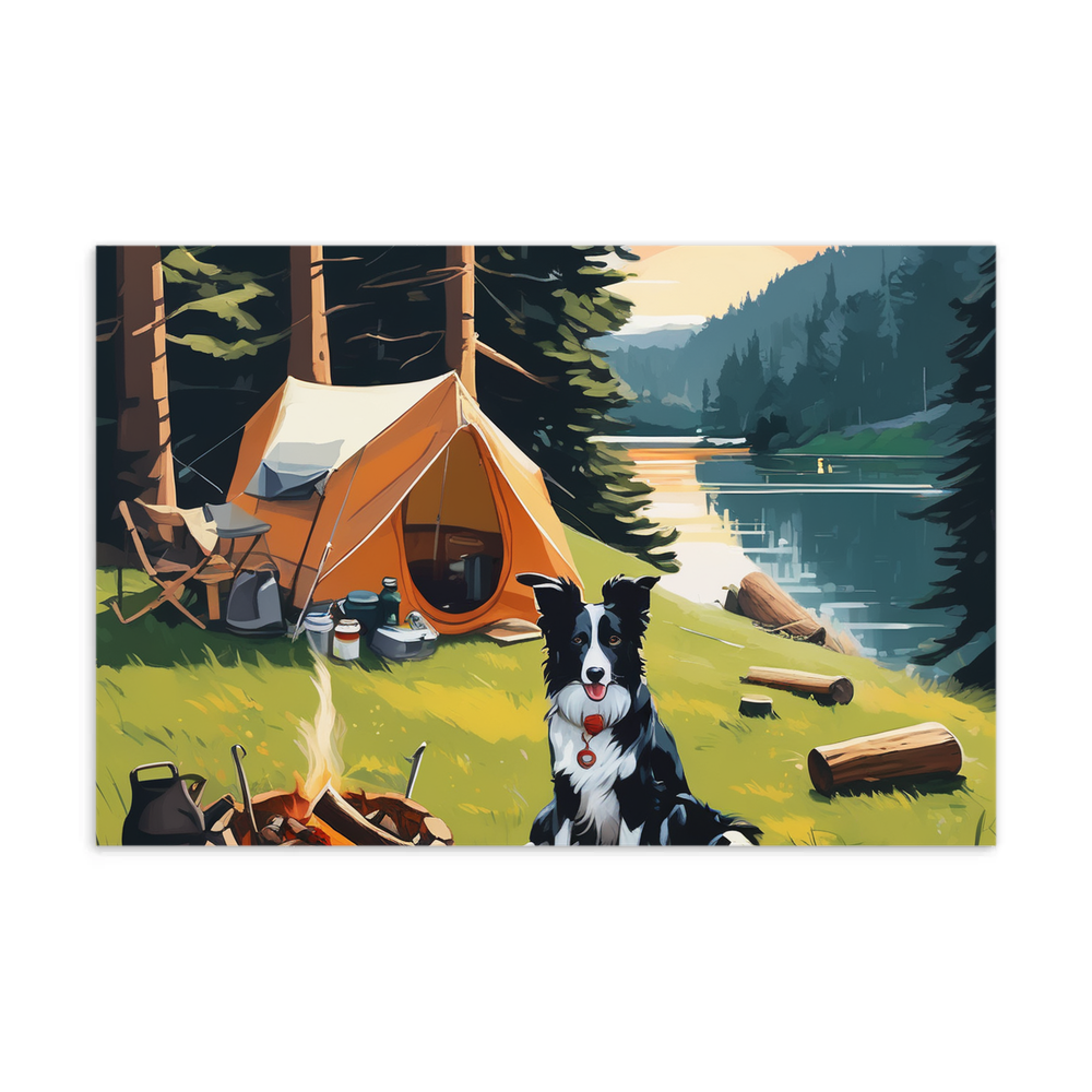 PugMug Custom Border Collie Postcard