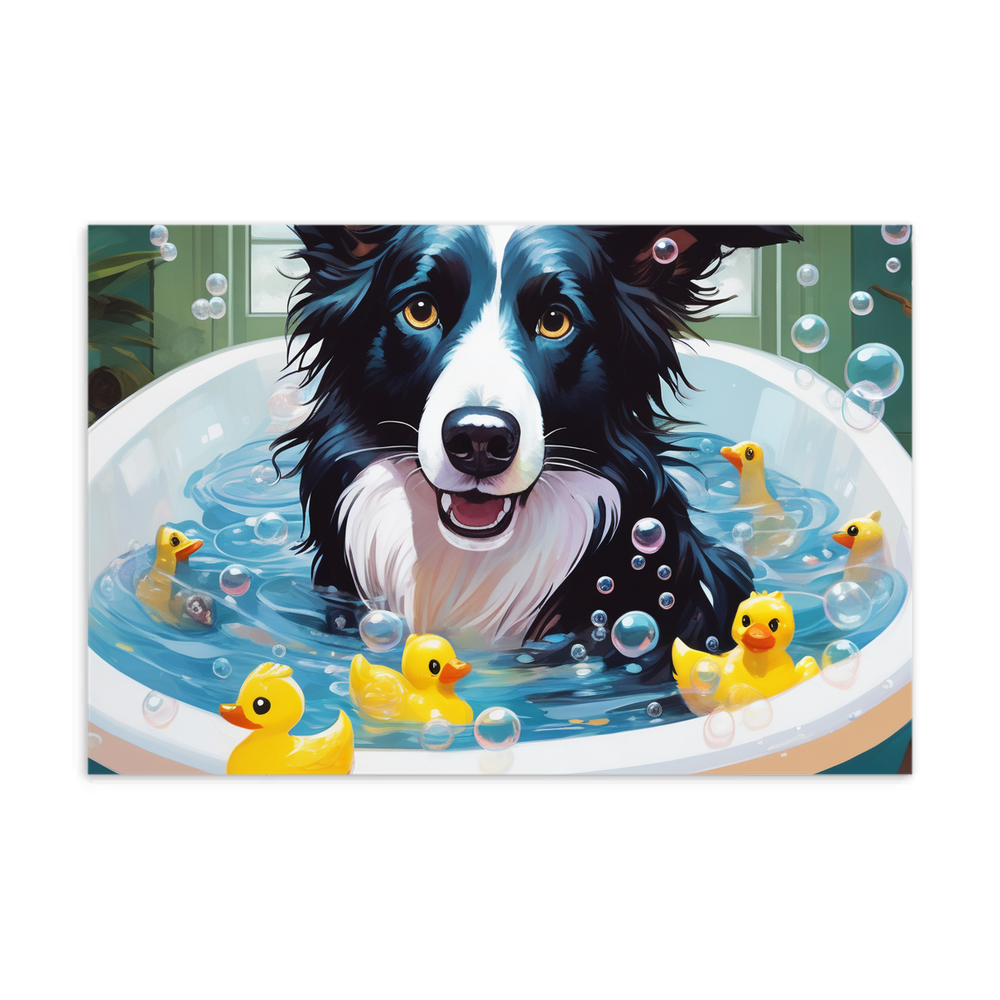 PugMug Custom Border Collie Postcard