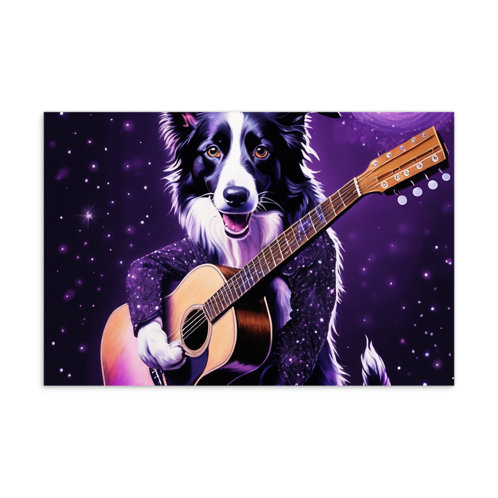 PugMug Custom Border Collie Postcard