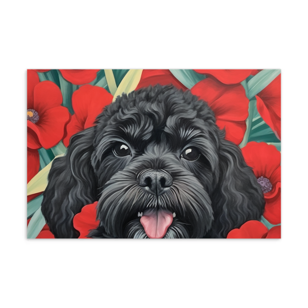 PugMug Custom Lily Postcard