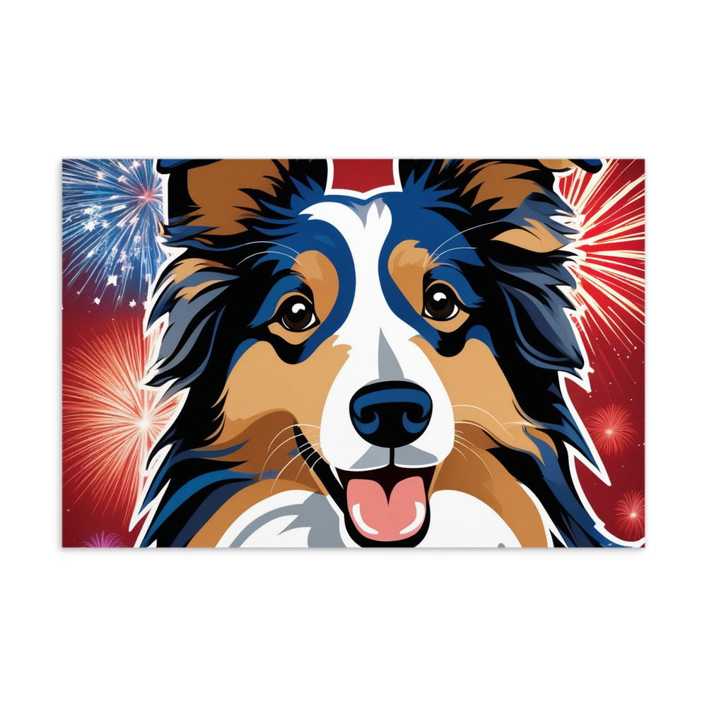 PugMug Custom Shetland Sheepdog Postcard