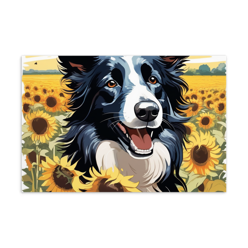 PugMug Custom Border Collie Postcard