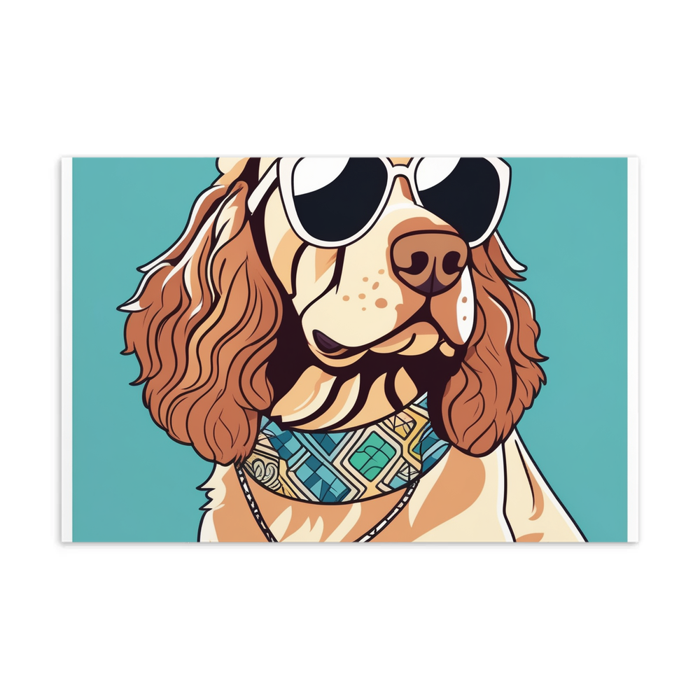 PugMug Custom Cocker Spaniel Postcard