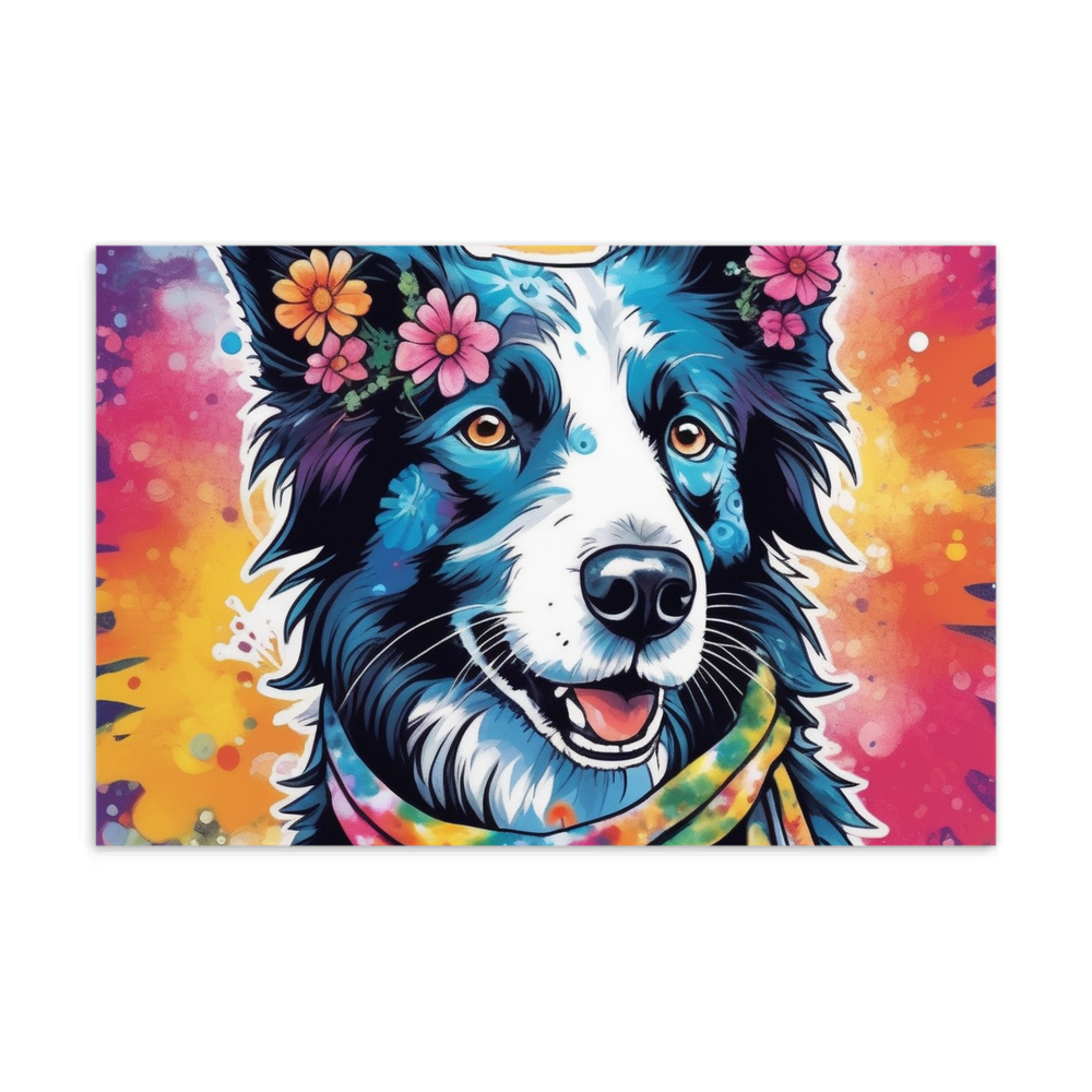 PugMug Custom Border Collie Postcard
