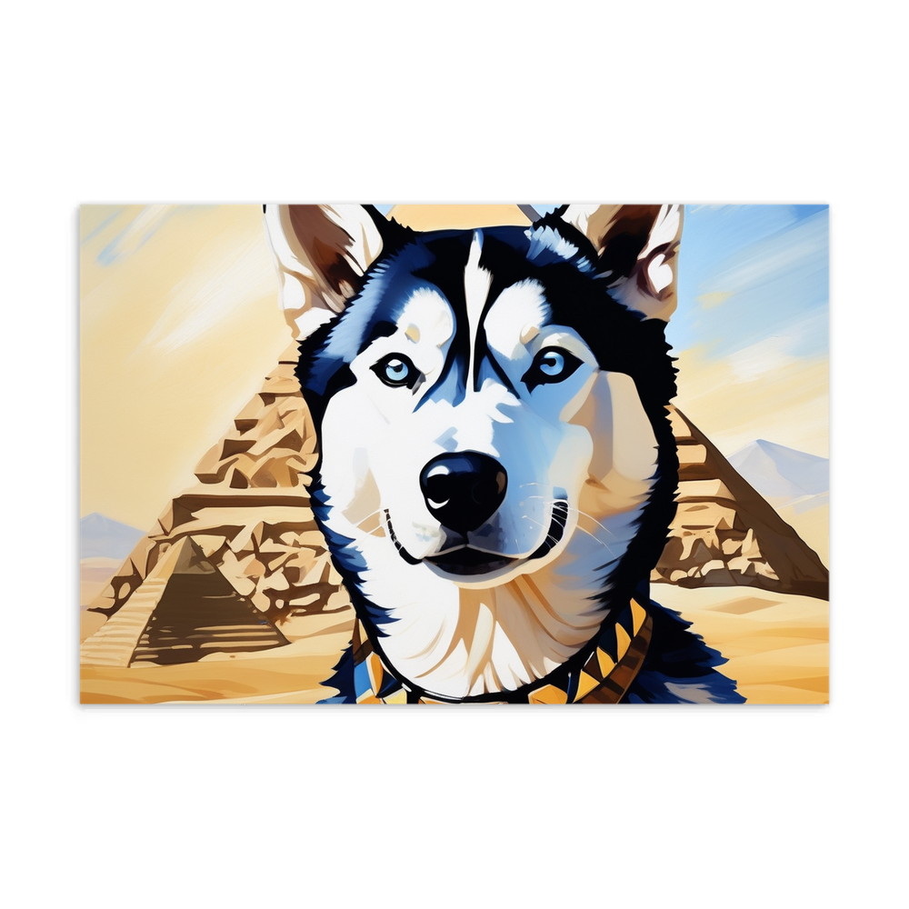 PugMug Custom Siberian Husky Postcard