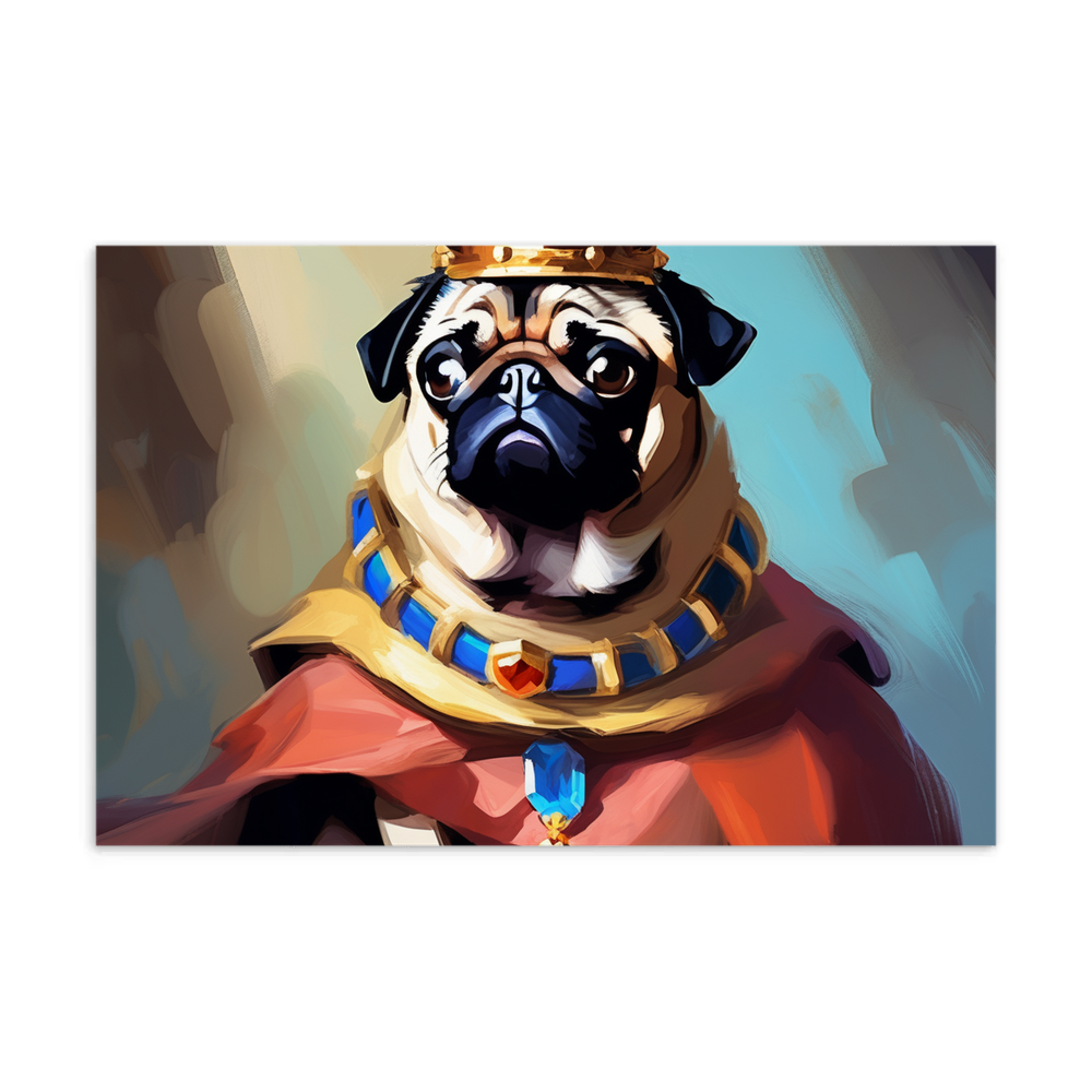 PugMug Custom Pug Postcard