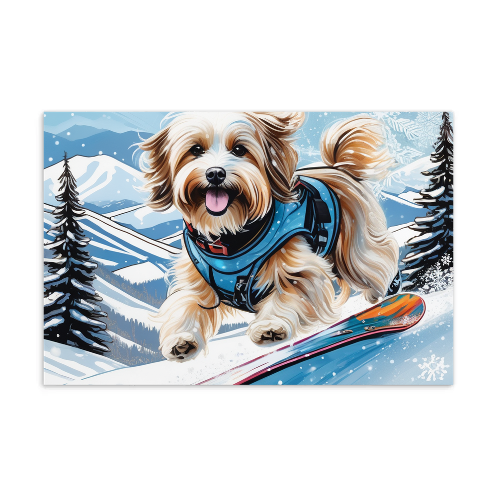 PugMug Custom Tan Havanese Dog Postcard