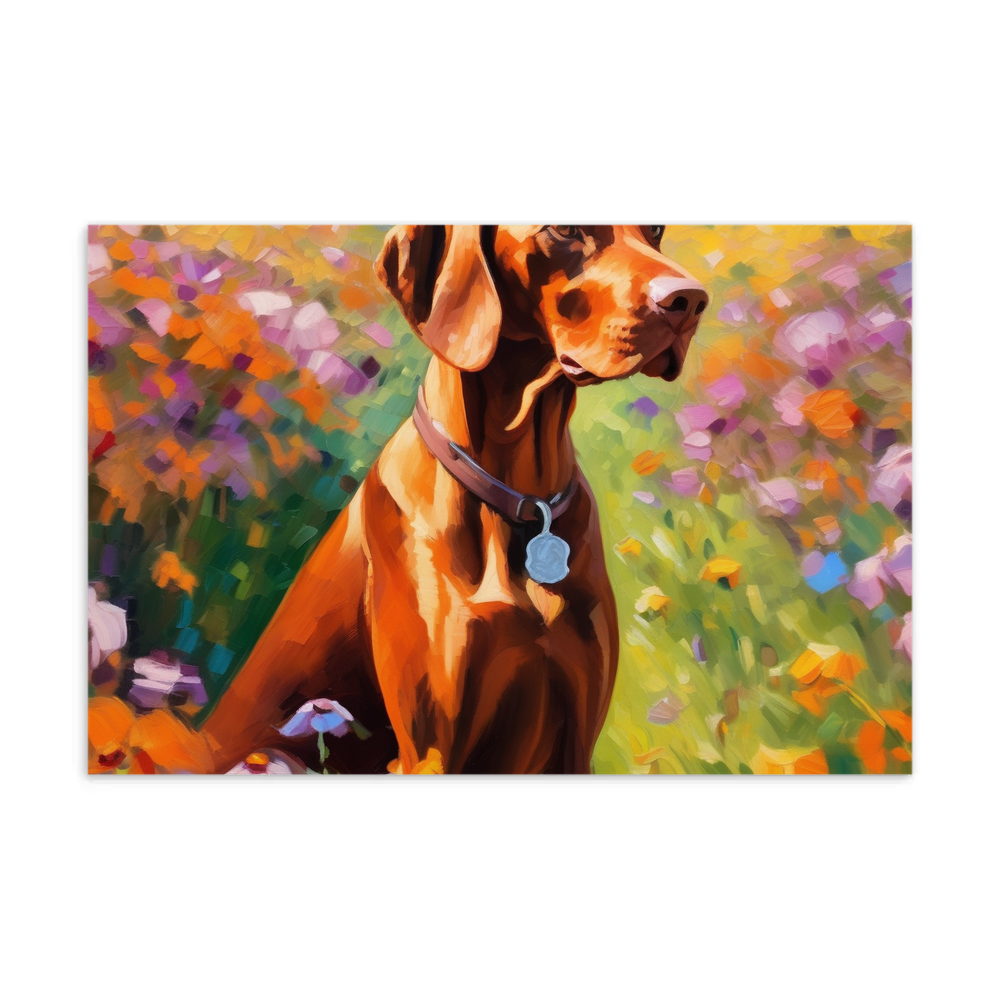 PugMug Custom Vizsla Postcard