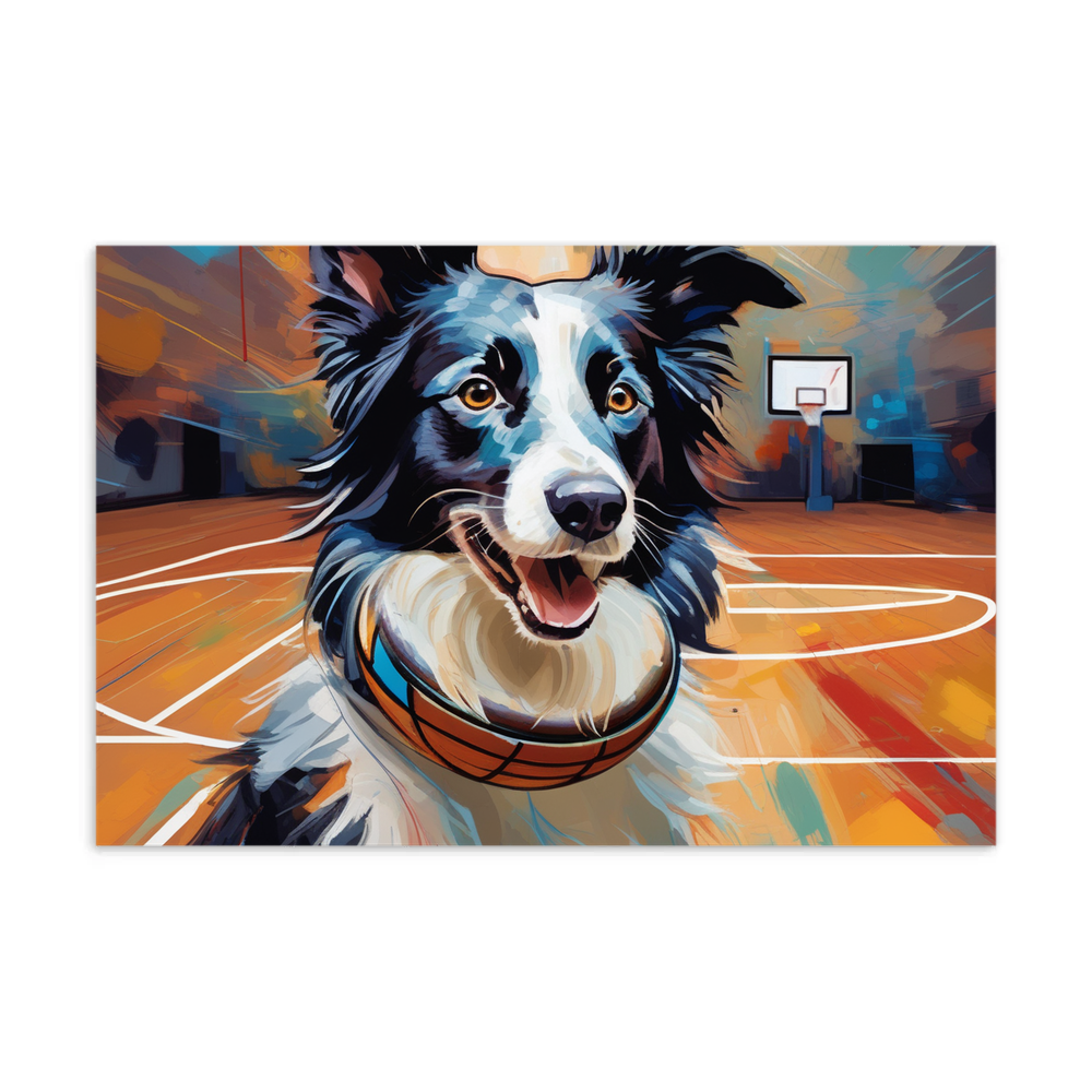 PugMug Custom Border Collie Postcard