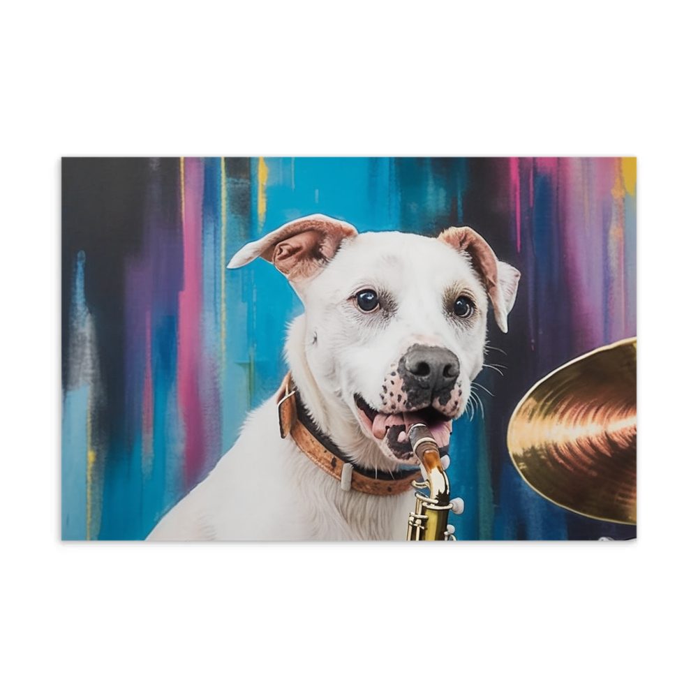 PugMug Custom Melody Postcard