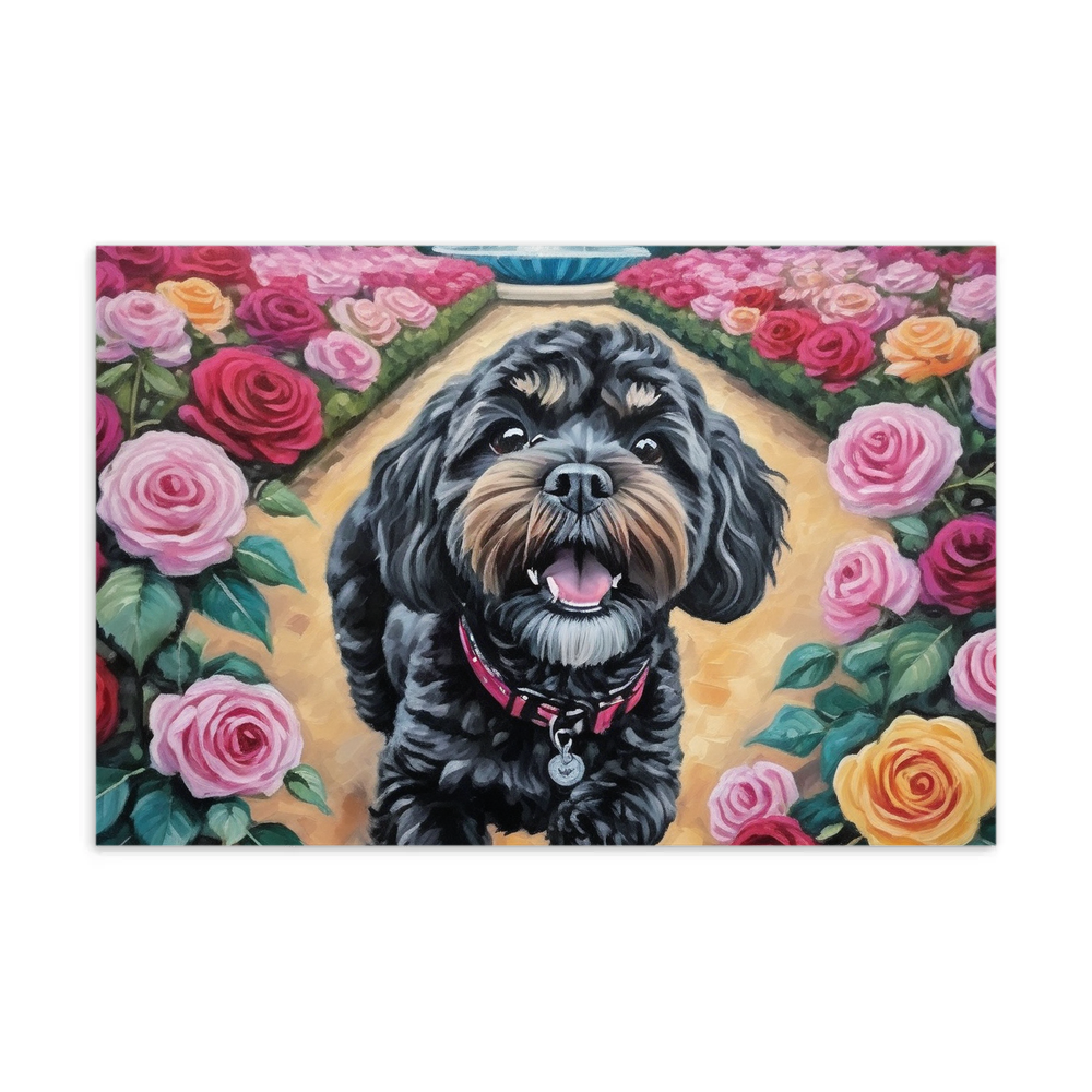 PugMug Custom Lily Postcard