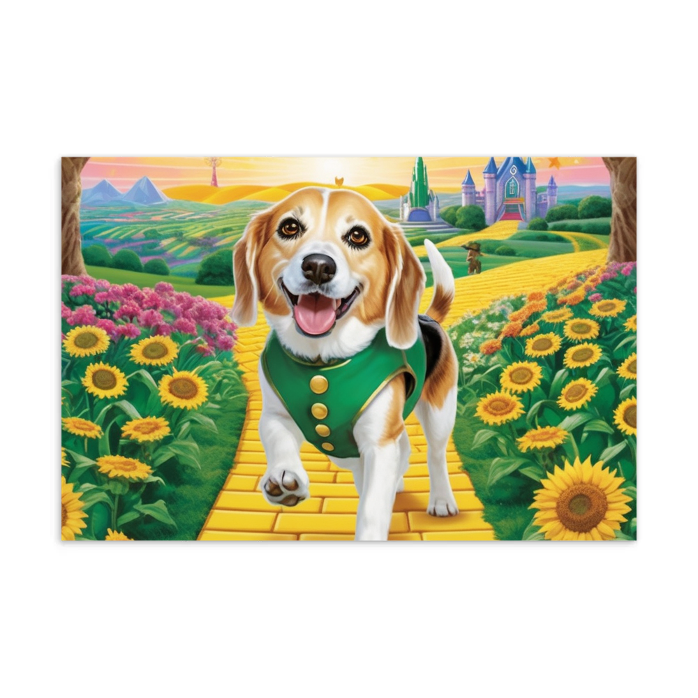 PugMug Custom Munchkin Postcard