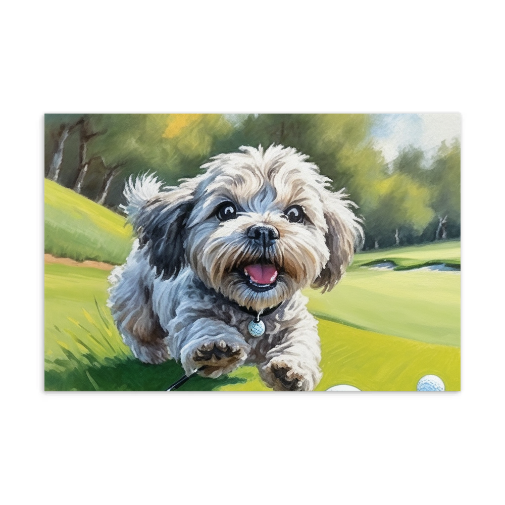 PugMug Custom Lily Postcard