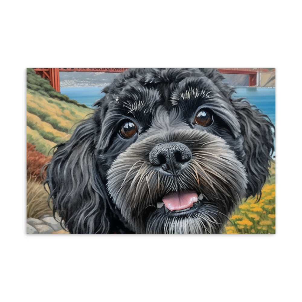 PugMug Custom Lily Postcard